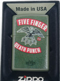 Zippo Five Finger Death Punch Green Matte 43885