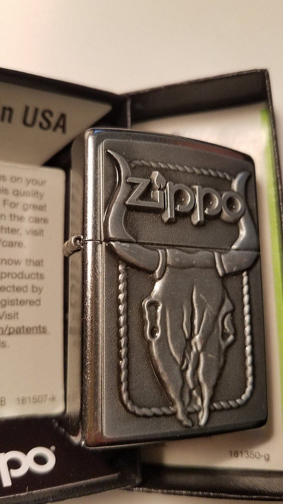 Zippo Lighter Gas Pump Emblem 3D 