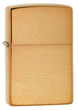 Zippo Brushed Brass 204B