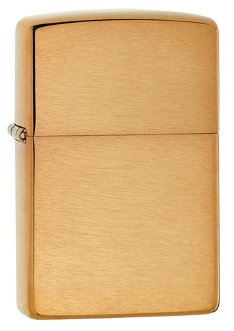 Zippo Brushed Brass 204B
