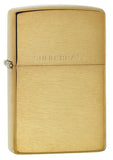 Zippo Solid Brass with Solid Brass Engraved 204