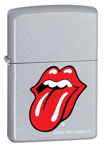 Zippo R S Tongue Satin Chrome 20695