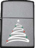Zippo Home For The Holiday Black Matte 20765