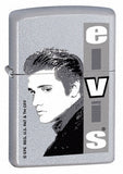 Zippo Elvis Monochrome Satin Chrome 21038