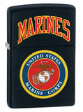 Zippo US Marines Black Matte 218.539