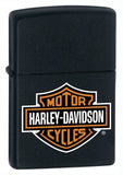 Zippo Harley-Davidson Logo Black Matte 218HD.H252