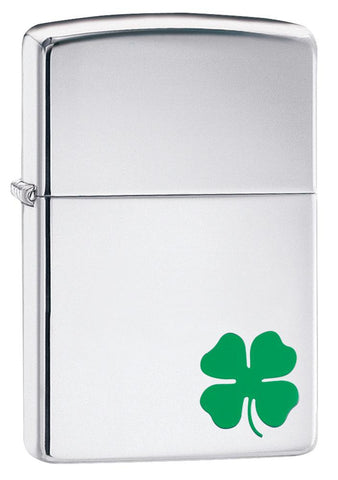 Zippo A Bit O Luck High Polish Chrome 24007