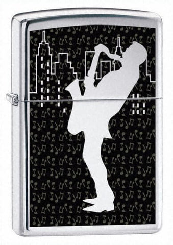 Zippo Night on the Town High Polish Chrome 24039