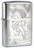 Zippo Love 70's Brushed Chrome 24257
