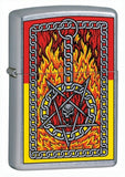 Zippo Burning Chains Street Chrome 24265