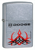 Zippo Dodge Tribal Street Chrome 24269