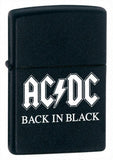 Zippo AC/DC Back In Black Black Matte 24279