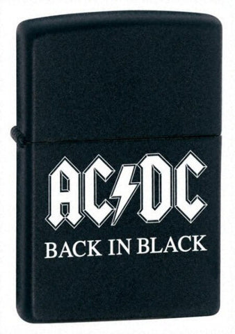 Zippo AC/DC Back In Black Black Matte 24279