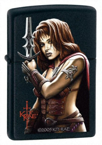 Zippo Kit Rae Vaelen Black Matt 24281