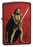 Zippo Kit Rae The Dark One Candy Apple Red 24282