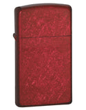 Zippo Candy Apple Red Slim 24319(a scratch on left corner)