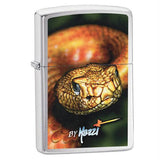Zippo Mazzi Snake Brushed Chrome 24446