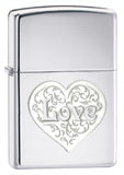 Zippo Love Pocket Lighter 24459