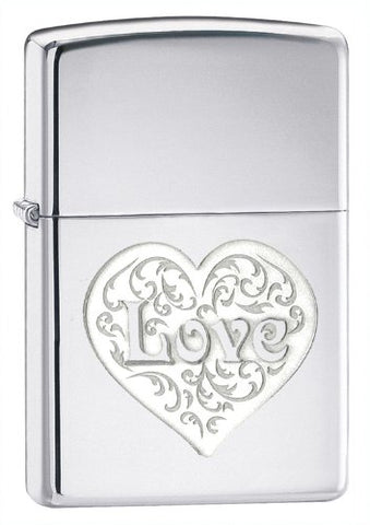 Zippo Love Pocket Lighter 24459