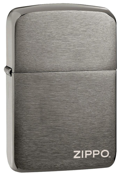 Zippo 1941 Replica Black Ice with Zippo Logo 24485