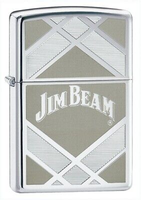 Zippo Jim Beam High Polish Chrome 24550