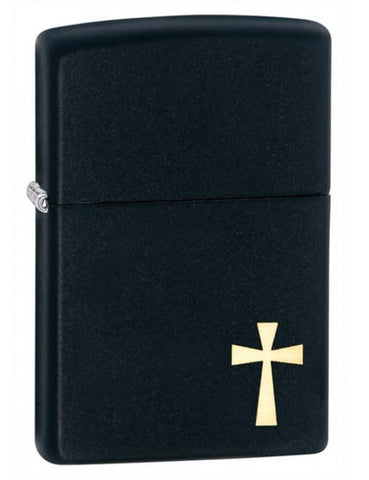 Zippo Cross Black Matte 24721