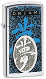 Zippo Slim Chinese Dream High Polish Chrome 24741