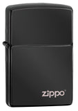 Zippo Ebony with Logo 24756ZL