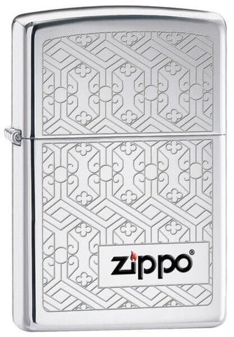 Zippo Venetian Filigree High Polish Chrome 24763