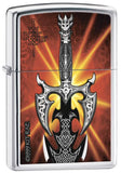 Zippo Kit Rae Kilgorin Sword High Polish Chrome 24788