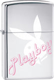 Zippo Playboy Bunny White High Polish Chrome 24790