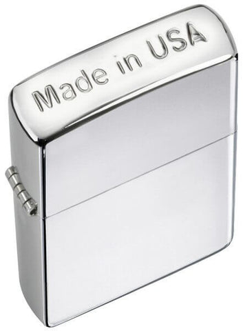Zippo Made In USA Crown Stamp High Polish Chrome 24796