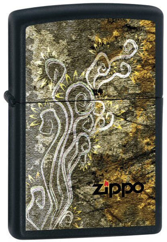 Zippo Flavor of The Sun Black Matt 24808