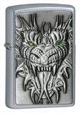 Zippo Mighty Dragon Emblem Street Chrome 24901