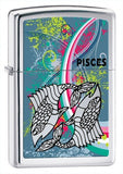 Zippo Zodiac Pisces High Polish Chrome 24930