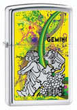 Zippo Zodiac Gemini High Polish Chrome 24933