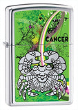 Zippo Zodiac Cancer High Polish Chrome 24934
