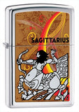 Zippo Zodiac Sagittarius High Polish Chrome 24939