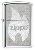 Zippo Hidden Flame High Polish Chrome 24942