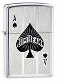 Zippo Jim Beam Ace High Polish Chrome 24945