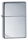 Zippo Vintage High Polish Chrome With Slashes 260