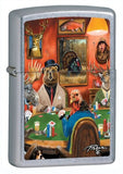 Zippo Linda Picken Big Game Turkey Street Chrome 28006