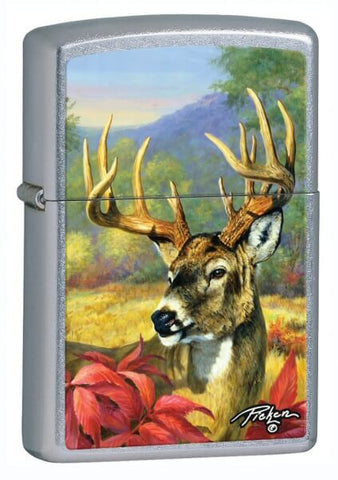 Zippo Linda Picken Buck Street Chrome 28007