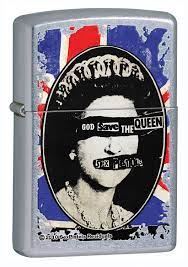 Zippo Sex Pistols God Save the Queen Street Chrome 28024