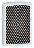 Zippo Diamond Bull's Eye White Matte 28039