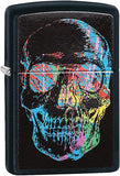 Zippo Skull Black Matte 28042