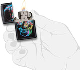 Zippo Skull Black Matte 28042