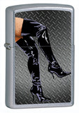 Zippo Sexy Legs in Boots Street Chrome 28055