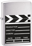 Zippo Movie Take Brushed Chrome 28064