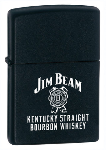 Zippo Jim Beam Black Matte Lighter 28072